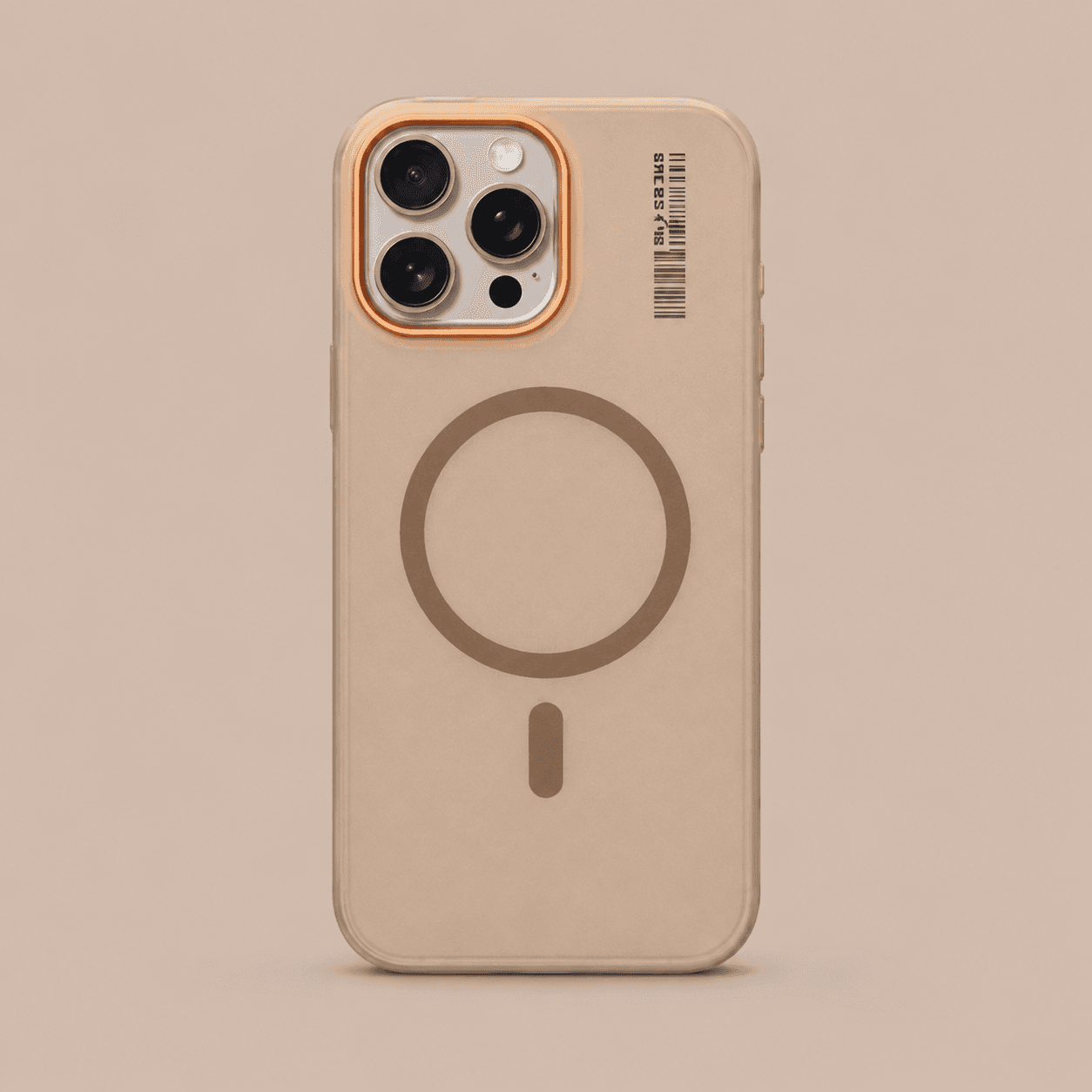 جراب ايفون SYNDEE ماج سيف — Warm Beige