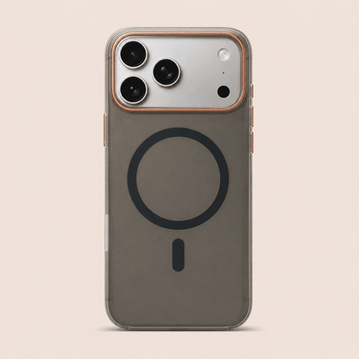 جراب ايفون SYNDEE ماج سيف — Smoky Olive Gray
