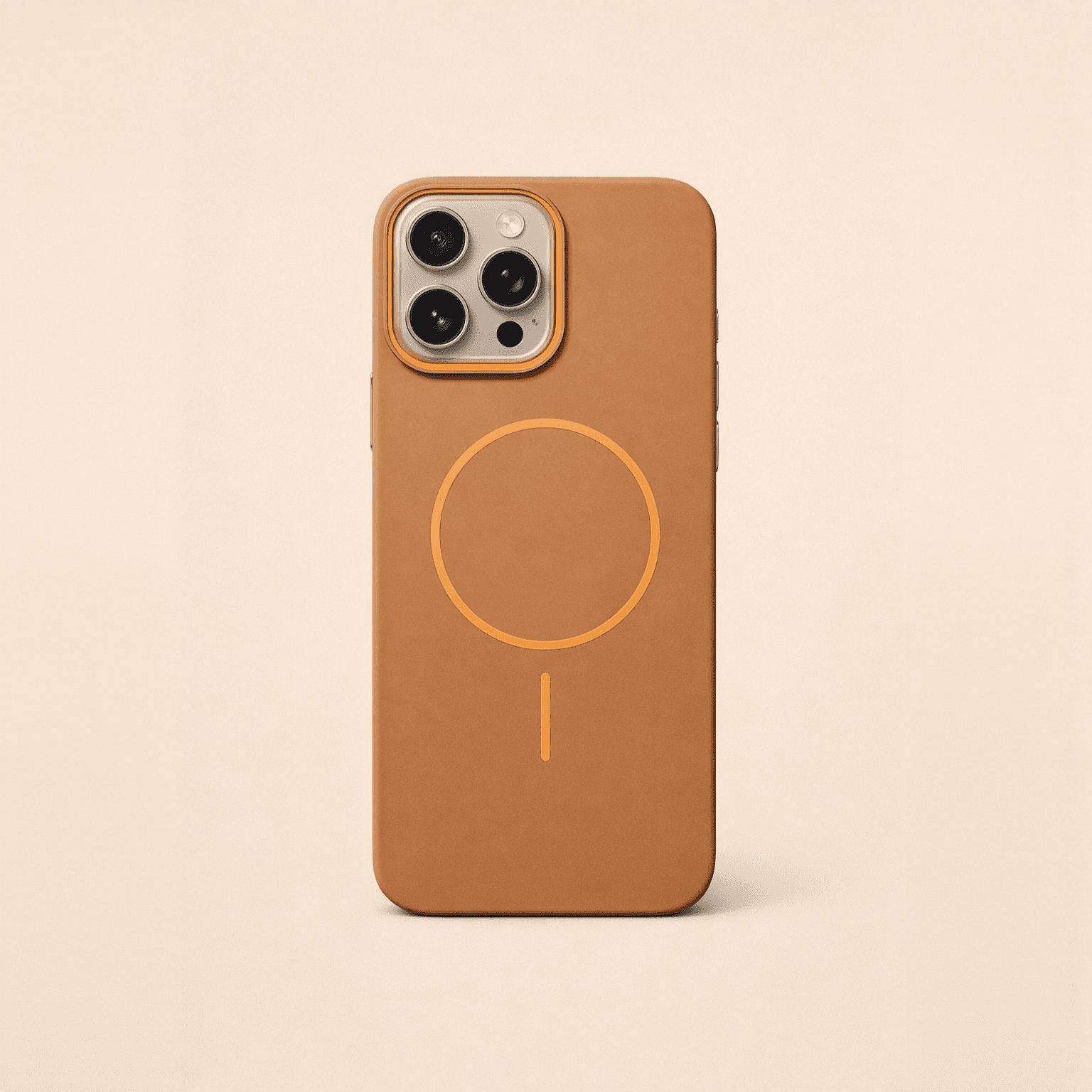 Leather MagSafe Case two tone